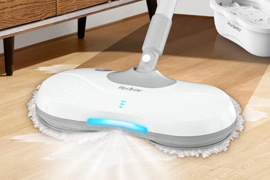 Battery-Powered Spin Mop